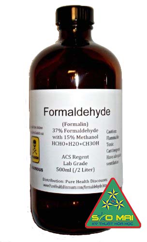 quy trình sản xuất formaldehyde